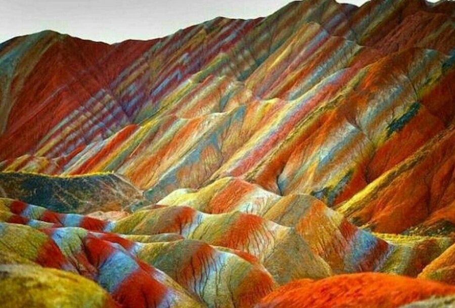 کوههای-رنگی-ماهنشان-زنجان